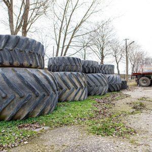 Použité pneumatiky a dvojmontáže rôznych rozmerov